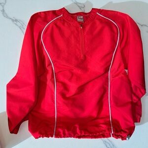 Nike Fit Dry Red Team Half-Zip Pullover
